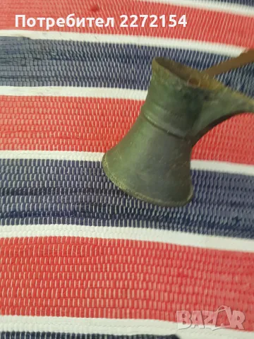 Османско джезве ибрик, снимка 10 - Антикварни и старинни предмети - 48576806