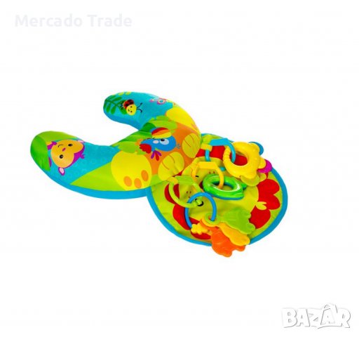 Цветна възглавница Mercado Trade, За активна гимнастика, За занимания, С аксесоари