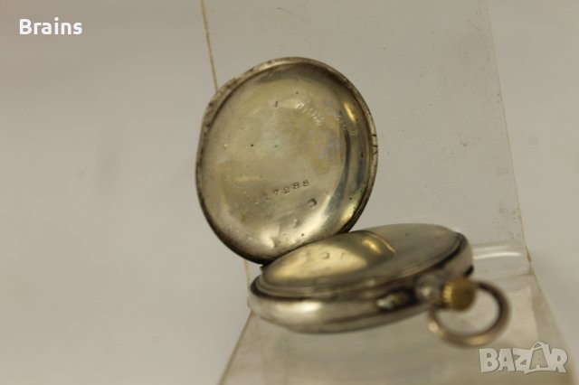 Красив Дамски Сребърен Джобен Цилиндър От Края На 19 Век, снимка 6 - Антикварни и старинни предмети - 41616428