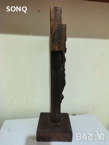 Уникално Старо Разпятие Кръст, снимка 8 - Антикварни и старинни предмети - 52824160