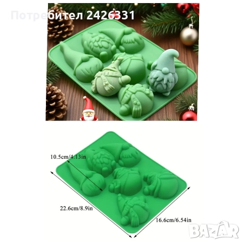 Форми, молдове за свещи и сапун, снимка 11 - Други - 52634106