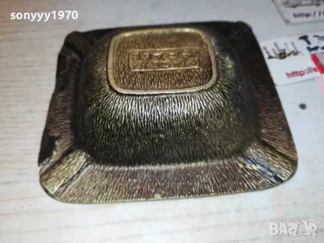 МЕД/МЕСИНГ-ПЕПЕЛНИК ОТ ФРАНЦИЯ 0301250741, снимка 6 - Антикварни и старинни предмети - 48526399