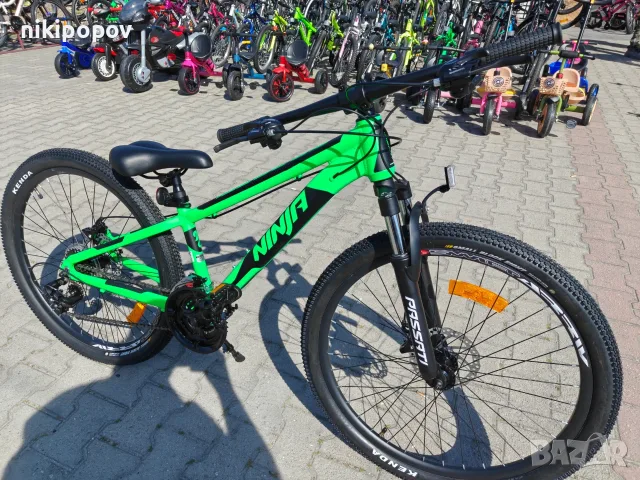 Промо велосипед 26" Passati NINJA зелен, снимка 4 - Велосипеди - 56255826