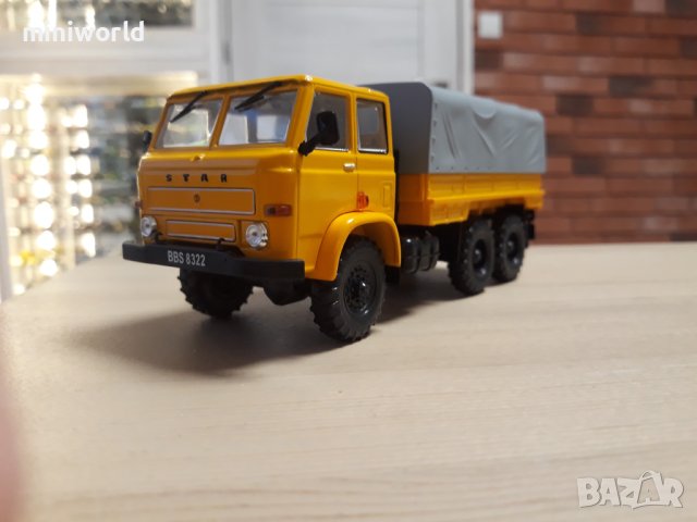 Star 266 бордови с тента 1973 - мащаб 1:43 на DeAgostini моделът е нов в блистер