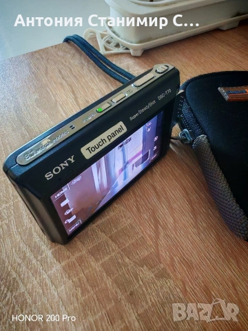 Sony dsc t70, снимка 2 - Фотоапарати - 53767350