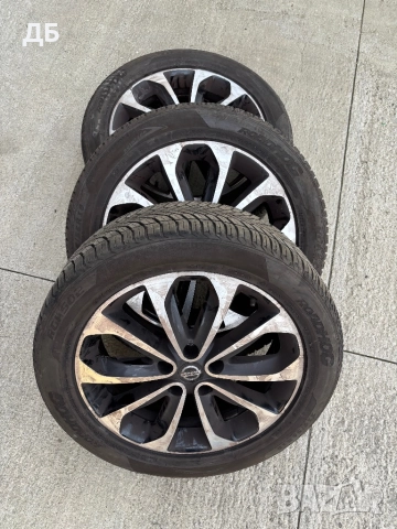 215/55/18 гуми и джанти Нисан Рено, снимка 2 - Гуми и джанти - 52462214
