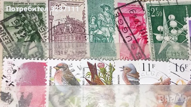 Марки Белгия, снимка 6 - Филателия - 48630217