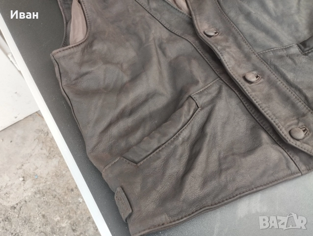 Мото кожен елек , снимка 3 - Други - 51454352