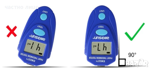 Тестер за дебелината на лаковото покритие за автомобили, снимка 8 - Друга електроника - 51242816