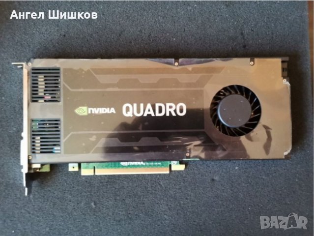 Видеокарта Nvidia Quadro PNY K4200 4GB 4096MB GDDR5 256bit PCI-E 3.0, снимка 2 - Видеокарти - 38498036
