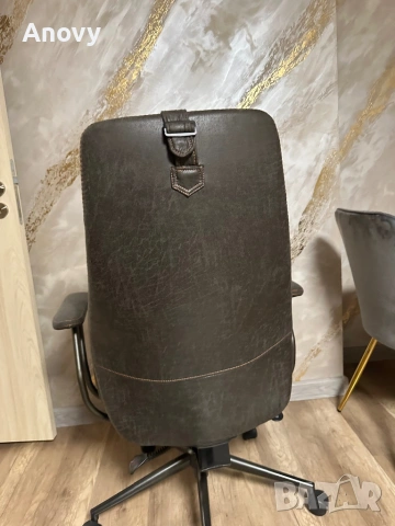 Ергономичен офис стол с механизъм за накланяне – 120 €, снимка 5 - Столове - 53866661