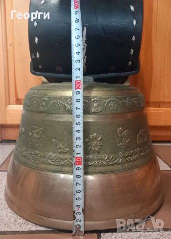 Голяма медна камбана , снимка 3 - Антикварни и старинни предмети - 41223208