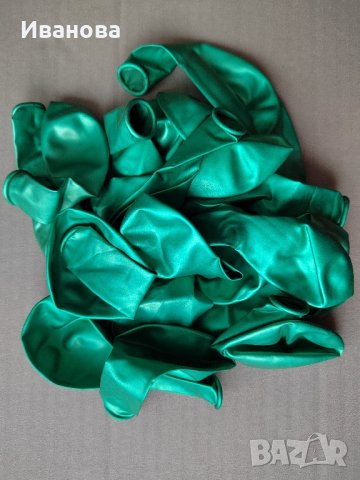 Балони Металик - Зелен метал - Metal Green, снимка 1 - Декорация за дома - 42079767