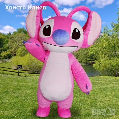 Гигантски надуваем Костюм на Мини Маус 1,9м за парти, снимка 7 - Други - 51617520