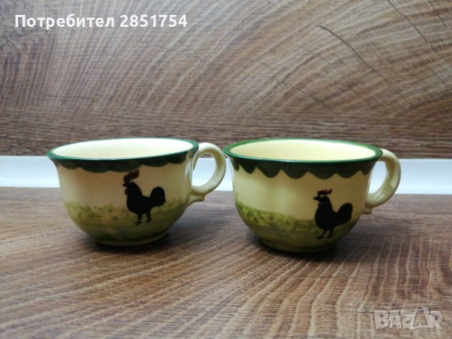 Чашки за еспресо от серията ,,Петел и Кокошка" на ,, Zeller " , снимка 4 - Други ценни предмети - 41763900