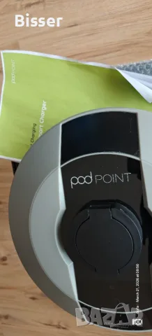 Като Нова зарядна станция Pod Point 7kW за електроавтомобил или хибрид