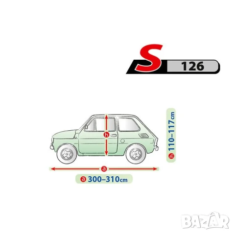 Покривало Kegel серия Mobile Fiat 126P, снимка 4 - Аксесоари и консумативи - 51098733