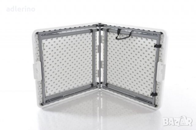 Сгъваема къмпинг маса, козметична маса 122 x 61 см(120x60), бяла, снимка 3 - Друго оборудване - 34160816