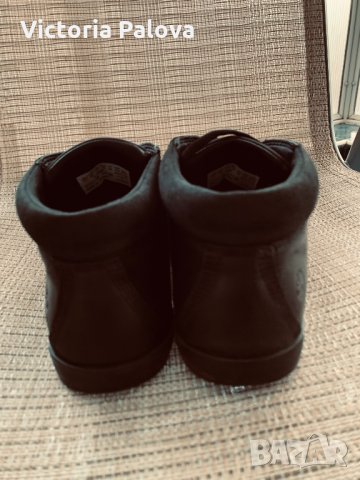 Черни боти TIMBERLAND,естествена кожа, снимка 8 - Дамски боти - 35737332
