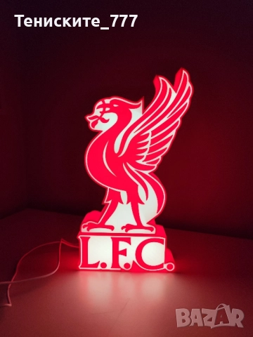 Лампа Liverpool/Ливърпул , снимка 2 - Настолни лампи - 51683347