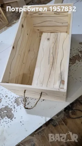 Декоративни дървени щайги Серия ривър, снимка 6 - Оборудване за магазин - 49106647