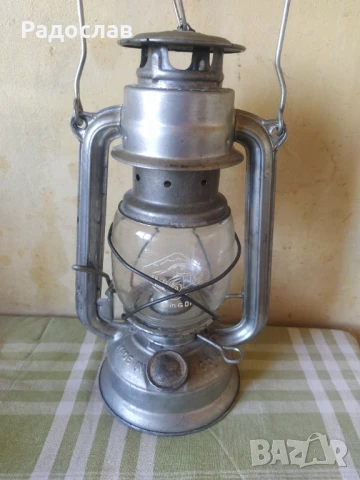 стара германска керосинова / газена лампа , снимка 2 - Декорация за дома - 51315140