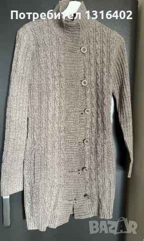 Дамска дълга жилетка размер S