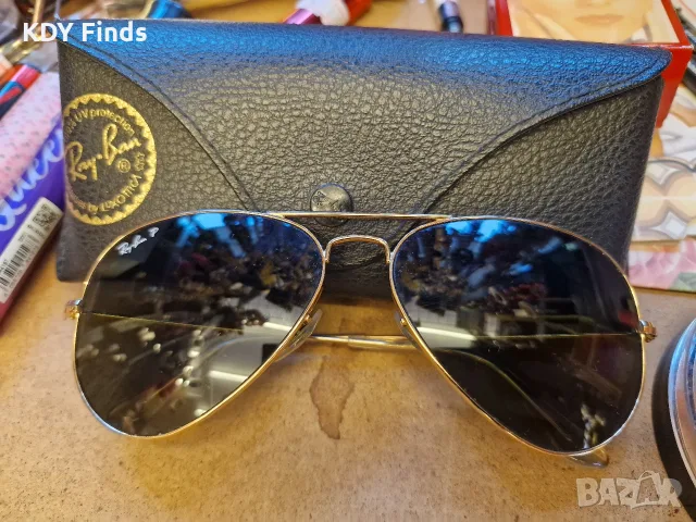 Ray-Ban Aviator Large Metal унисекс слънчеви очила , снимка 15 - Слънчеви и диоптрични очила - 55922091