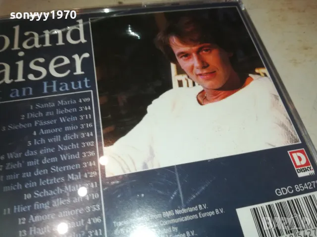 ROLAND KAISER CD ВНОС GERMANY 0110241743, снимка 12 - CD дискове - 47424415