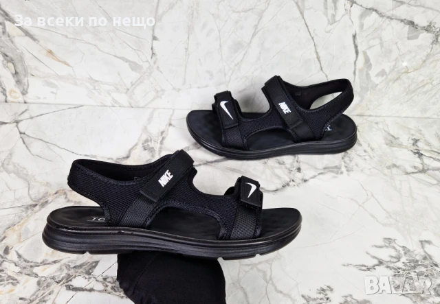 Nike Дамски Черни Спортни Ежедневни Сандали Найк От 36 До 41 Номер Код P848, снимка 2 - Мъжки сандали - 50834968