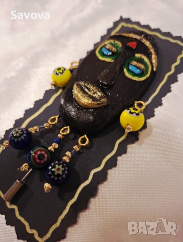 Брошка "Африка", снимка 3 - Подаръци за жени - 53036917