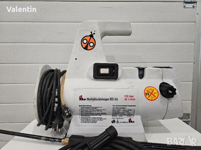 Професионална Немска водоструйка HD 115, снимка 2 - Други инструменти - 51206666