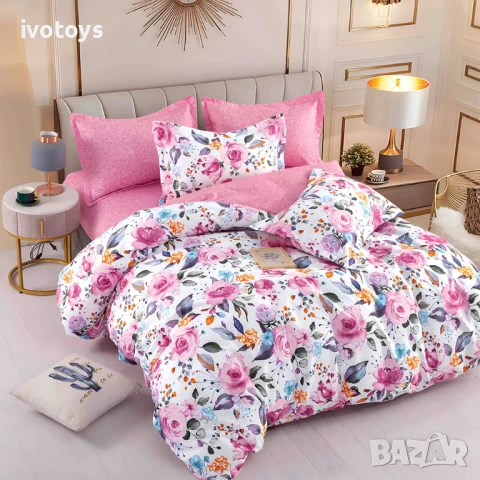 Двулицево спално бельо, 6 части - Модел WS15963, снимка 1