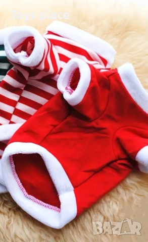 Нова коледна блузка за куче, коледна дрешка за кученце, снимка 5 - За кучета - 52266688