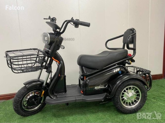 Електрическа триколка Puding 1500W нов модел 2025 год., снимка 1