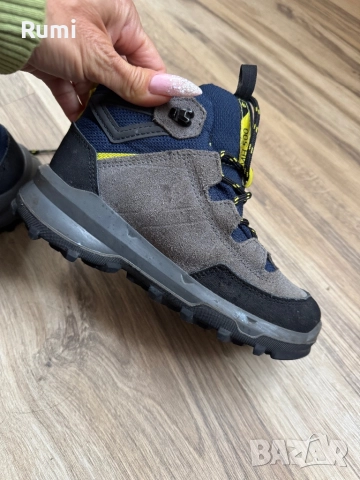 Оригинални  детски кожени боти QUECHUA! 32 н, снимка 5 - Бебешки боти и ботуши - 52158493