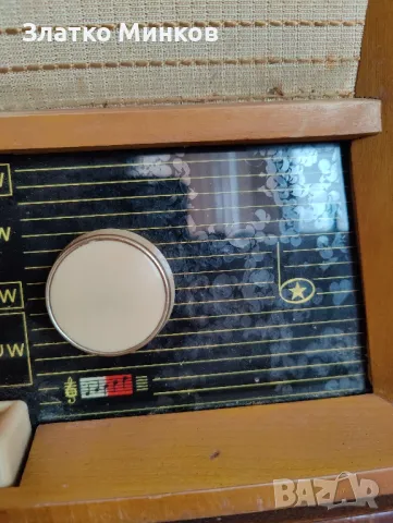 Лампово радио Stern Berlin VEB RTF Nauen 1960г., снимка 3 - Антикварни и старинни предмети - 49544889