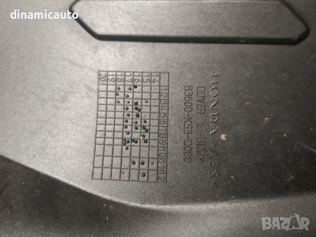 Ляв панел Honda Sh 300i 2017/2018г., снимка 3 - Части - 40584058