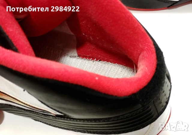 БАСКЕТБОЛНИ ОБУВКИ NIKE AIR SHOES FLIGHT SCORER 386239-107 РАЗМЕР US11 UK10 EU45 CM29, снимка 12 - Маратонки - 53440819