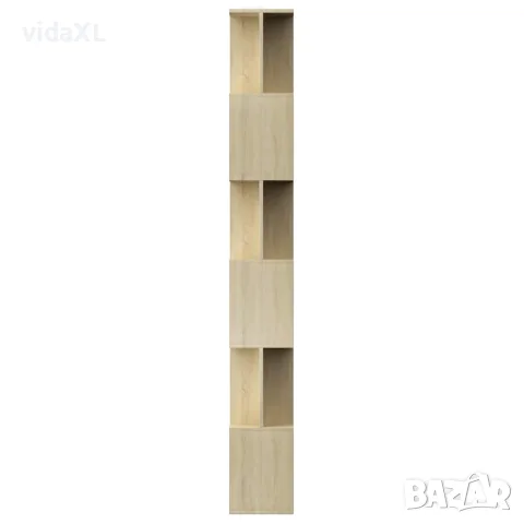vidaXL Разделител за стая, дъб сонома, 80x24x192 см, инженерно дърво, снимка 6 - Етажерки - 56147754