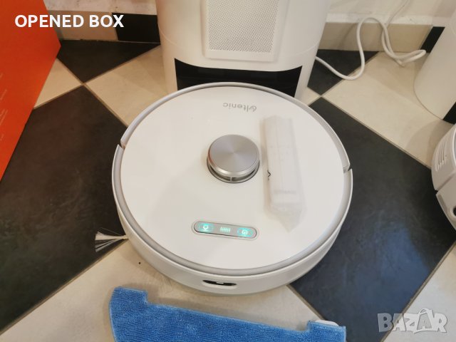 Робот прахосмукачка Ultenic T10 с моп, самоизпразваща се за 60 дни свободни ръце, LiDAR навигация, снимка 3 - Прахосмукачки - 42055995