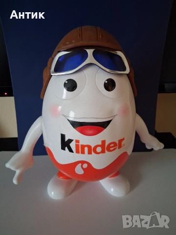 Голямо Рекламно Яйце Kinder Авиатор, снимка 5 - Колекции - 53411512