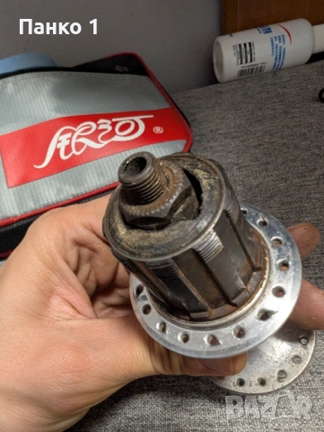 Ретро Шосейна Главина Shimano 600, снимка 5 - Части за велосипеди - 53274936