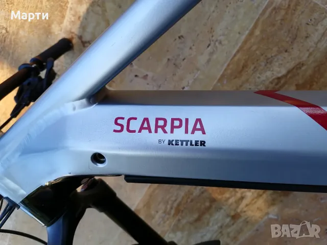 Електрически Велосипед Kettler*750Ватта Батерия*3режима на каране*840км*27.5цола*Л-ка, снимка 7 - Велосипеди - 48372624