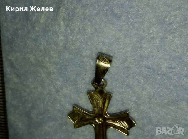СТИЛНО ОРНАМЕНТИРАНО СРЕБЪРНО НАГРЪДНО КРЪСТЧЕ СРЕБРО 925 КРЪСТ МАЙСТОРСКА ИЗРАБОТКА 39930, снимка 6 - Колиета, медальони, синджири - 42425169