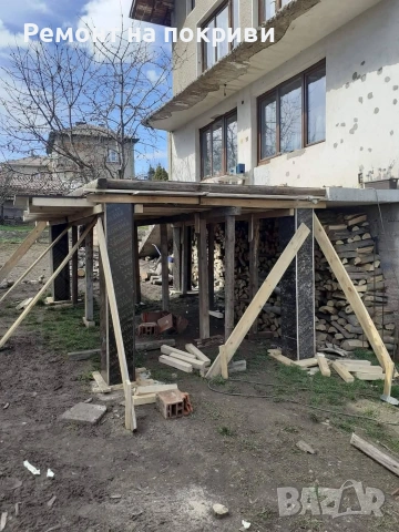 Ремонт на Покриви и Направа на Подпорни Стени Груб строеж, снимка 16 - Ремонти на покриви - 53706197