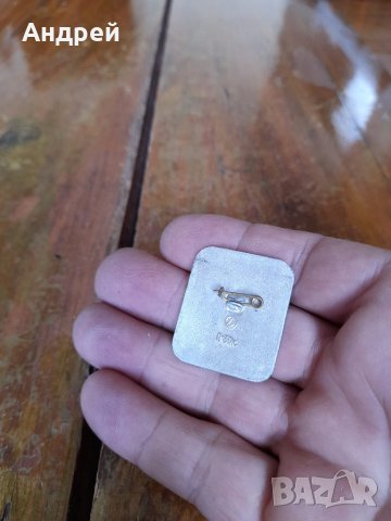 Стара значка мечето Миша #2, снимка 3 - Колекции - 41817740