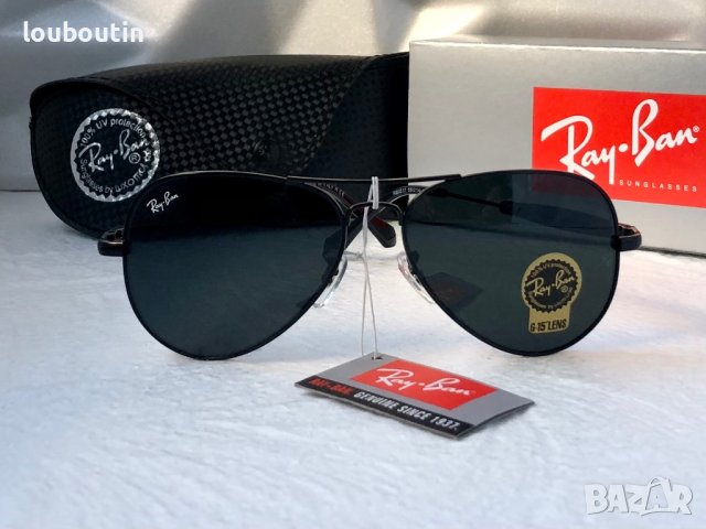 Ray-Ban RB3025 limited edition мъжки дамски слънчеви очила Рей-Бан авиатор, снимка 12 - Слънчеви и диоптрични очила - 41949104