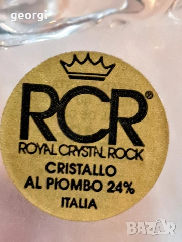 италианска кристална фигура патица с патета RCR Italy 32/3, снимка 6 - Декорация за дома - 53123795