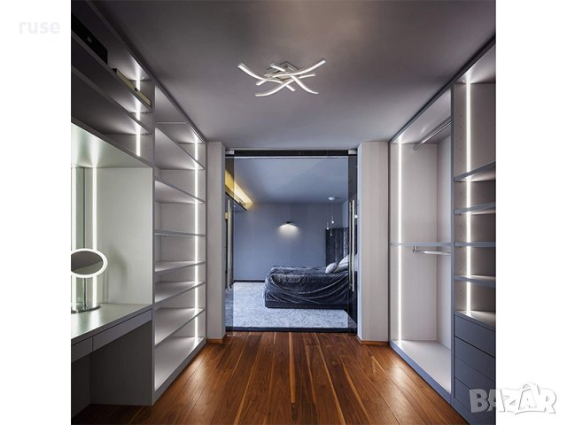 НОВИ! LED полилей таванна лампа 2600Im 3000К IP20, снимка 10 - Лампи за таван - 40705577